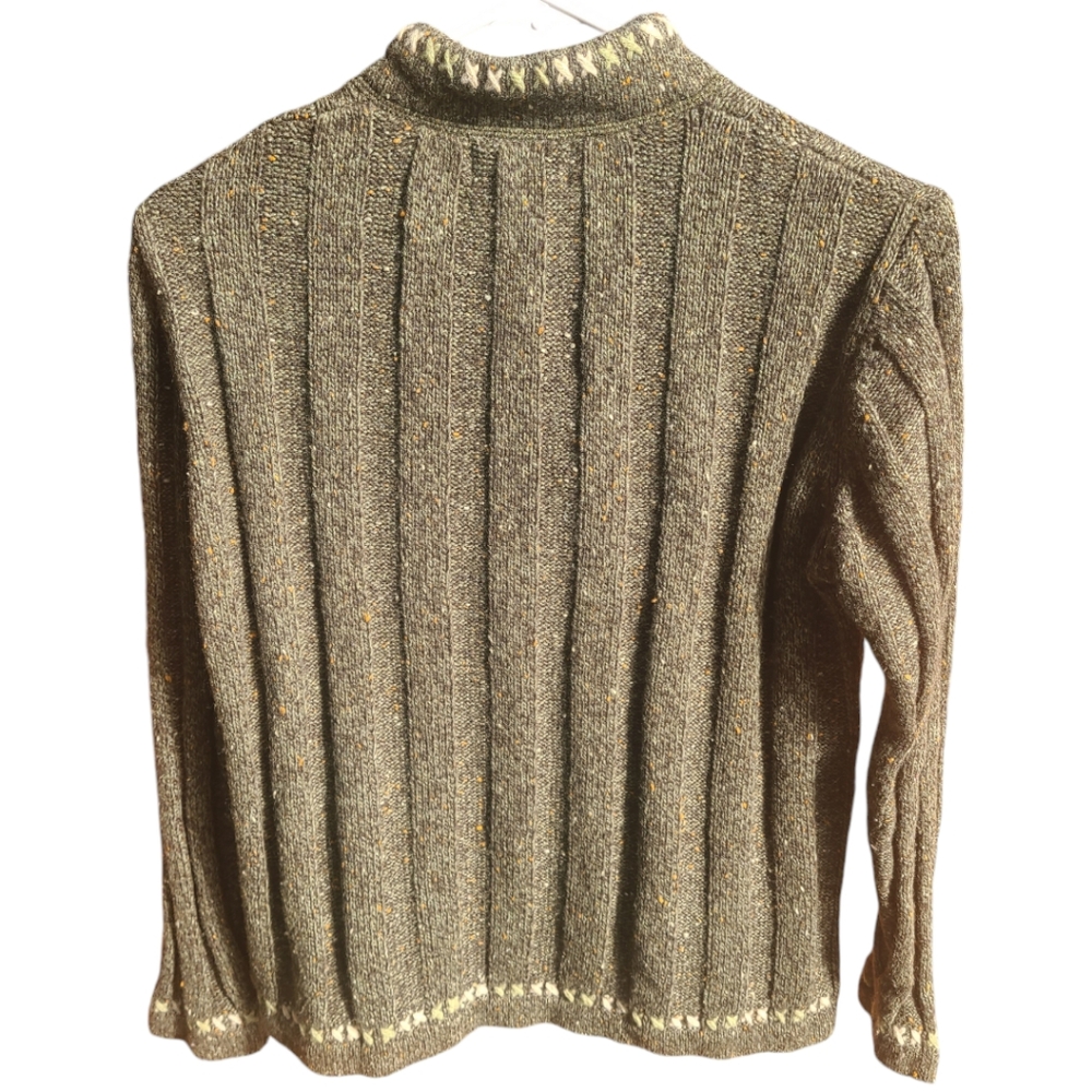 sold WOOLRICH SANTA CHRISTMAS SWEATER SIZE SMALL - Picture 9 of 11